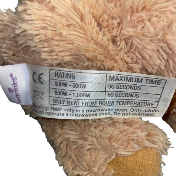 Warmies Plush Lion Jr Microwave Sensory Lavender Heat Therapy Stuffed Nursery 9" - Picture 9 of 11